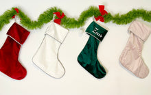 Load image into Gallery viewer, Luxury Christmas Stocking Personalised
