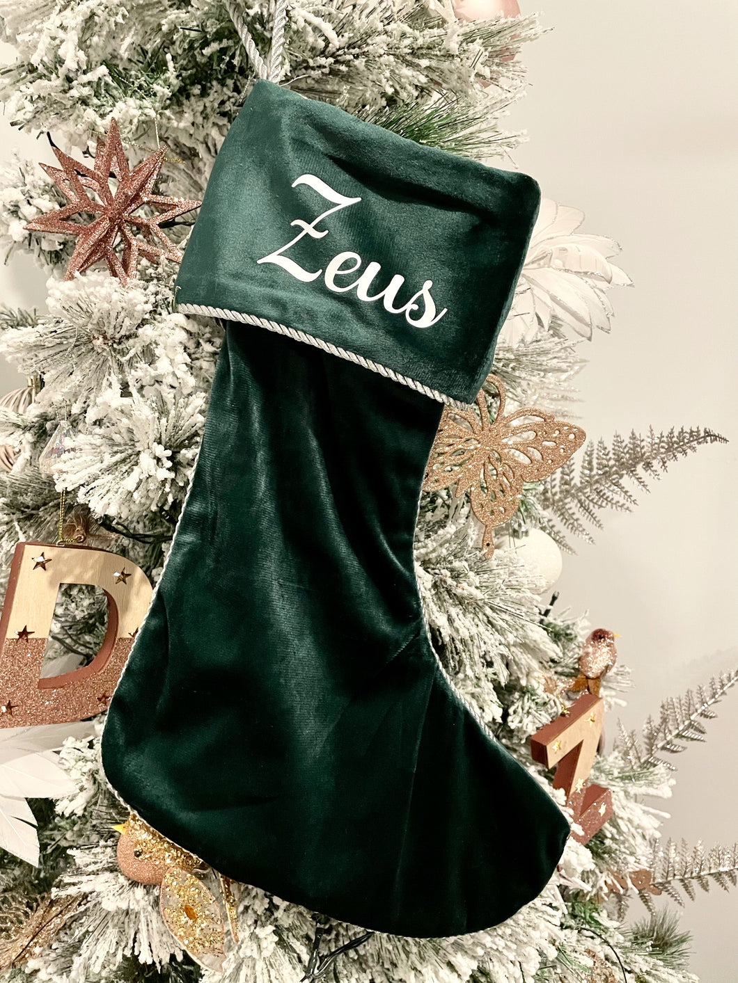Luxury Christmas Stocking Personalised